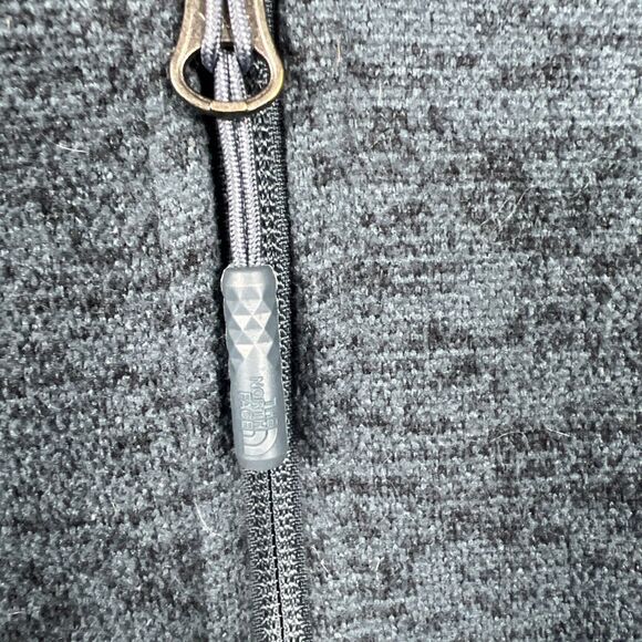 The North Face Indi 2 Gray Full Zip Jacket Slim Fit Fleece Lined Women's Large - Picture 12 of 16